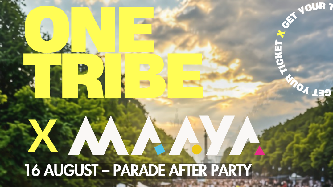 Titelbild der Veranstaltung ONE TRIBE X MAAYA
