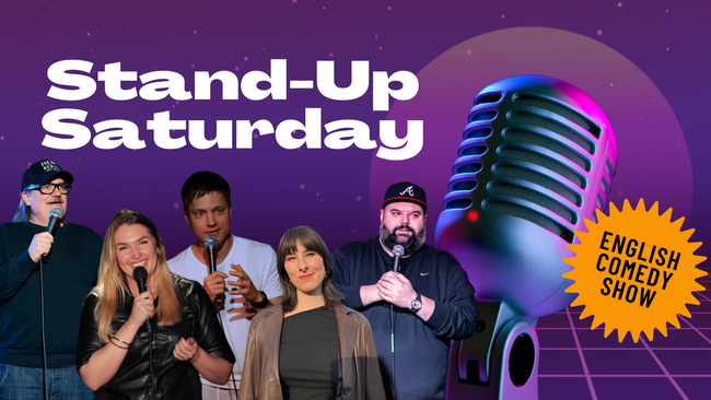 Stand-Up Saturday - English Comedy Show in Leipzig