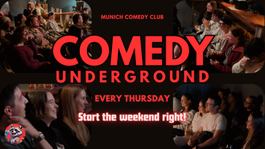 Comedy Underground - English Standup Comedy Show in Munich