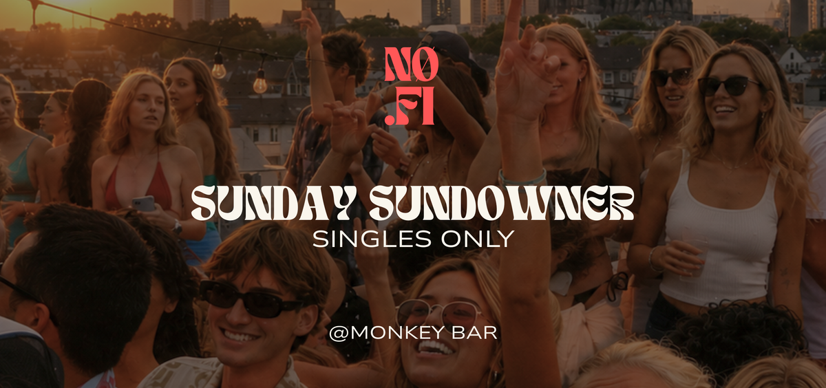 Titelbild der Veranstaltung SUNDAY SUNDOWNER | SINGLES ONLY