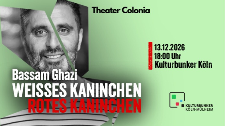 Weißes Kaninchen, rotes Kaninchen mit Bassam Ghazi
