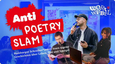 Wortwirbel Anti-Poetry-Slam✨Poetry, Comics, Geschichten, Show !