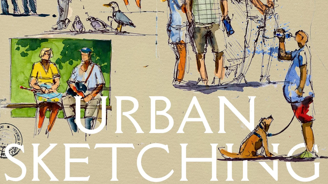 Titelbild der Veranstaltung Urban Sketching Workshop mit Jens Hübner