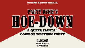 Party Dyke's Hoe-Down: A Queer FLINTA* Cowboy Western Party
