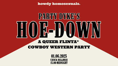 Party Dyke's Hoe-Down: A Queer FLINTA* Cowboy Western Party