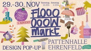 Eintritt frei! Geschenke-Shopping mit Flow ⭐ Drinnen&Draußen ⭐ Glühweinbar ⭐ Street Food ⭐ Vinyl DJs