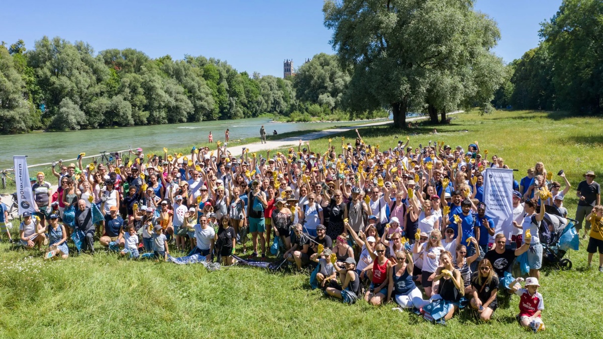 Polarstern Isar CleanUp – gemeinsam anpacken