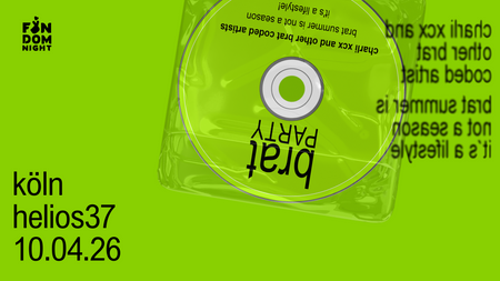 brat party • w/ charli xcx & other brat coded artists • köln