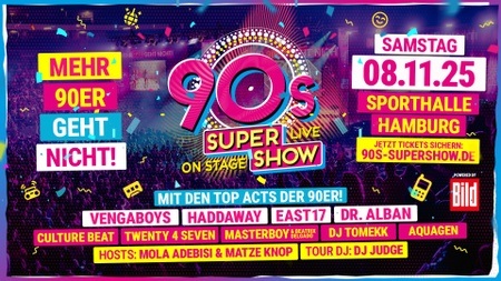 90s Super Show Hamburg 2025