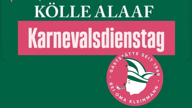 NUBBELDIENSTAG BEI OMA KLEINMANN