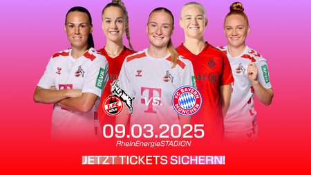 Highlightspiel der FC-Frauen gegen Bayern