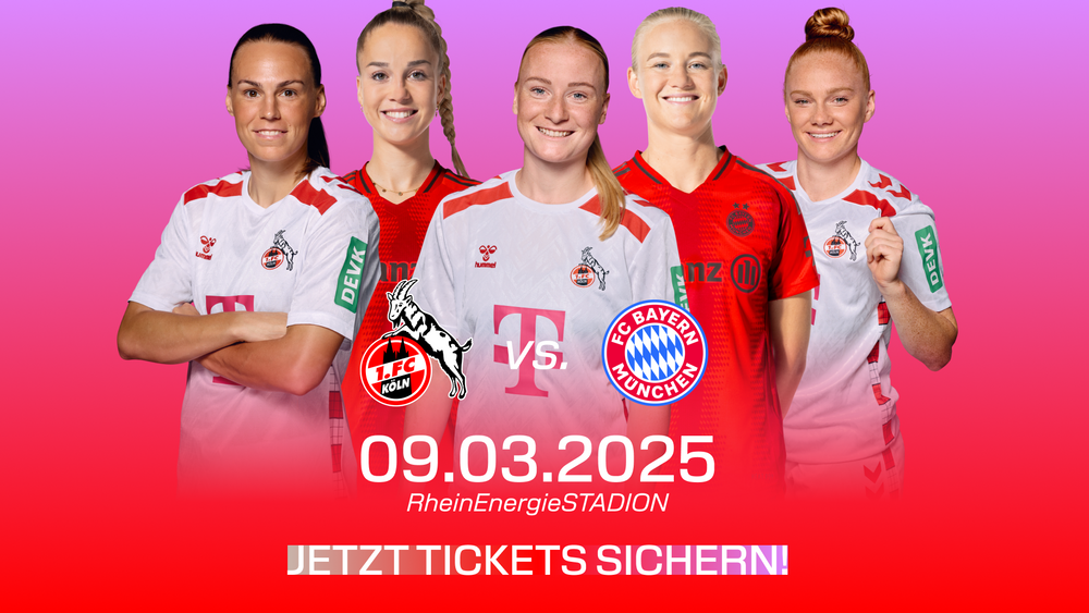 Highlightspiel der FC-Frauen gegen Bayern