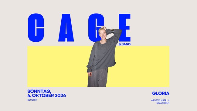 Cage im Club @Gloria