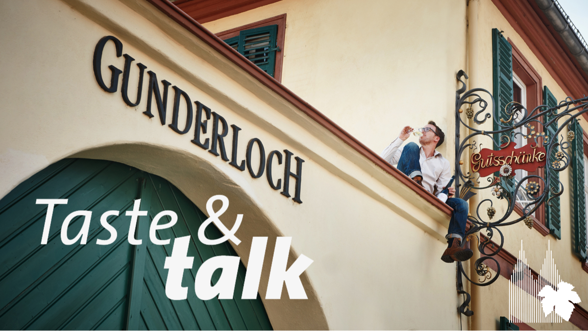 Titelbild der Veranstaltung Taste & talk - Winzertalk im Kölner Weinkeller x Gunderloch