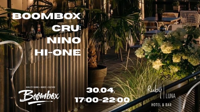 TANZ IN DEN MAI MIT DER BOOMBOX CRU AUF DEM RUBY LUNA ROOFTOP