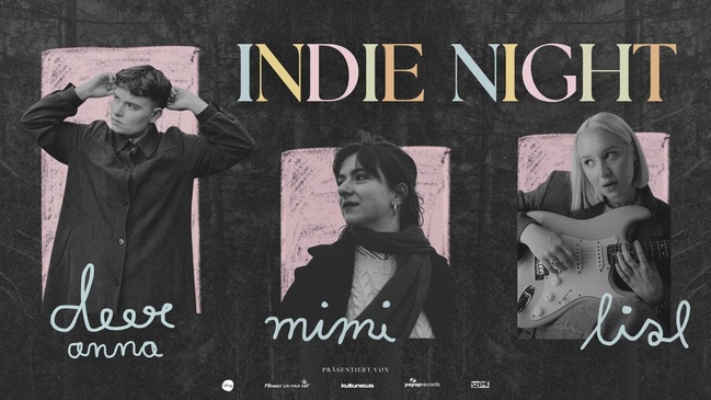 Indie Night m/ Deer Anna, Lisl & Mimi