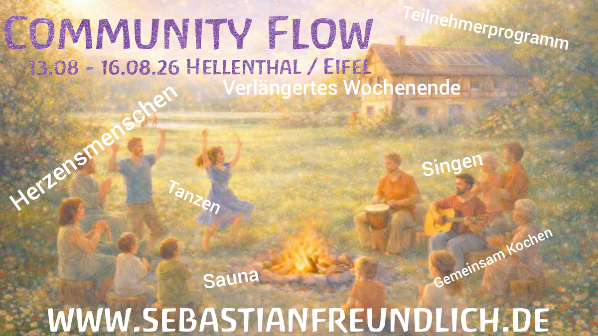 Titelbild der Veranstaltung Community Flow