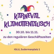 Kostümtausch im IGLU!