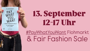 FAIR FASHION SALE & PAY WHAT YOU WANT