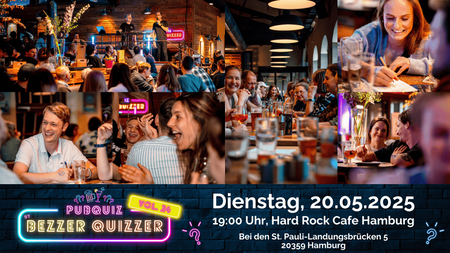 Bezzer Quizzer Pubquiz - Vol. 24 - Hard Rock Cafe Hamburg