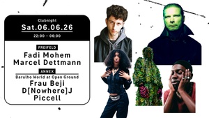 Clubnight - Fadi Mohem, Marcel Dettmann, Barulho World