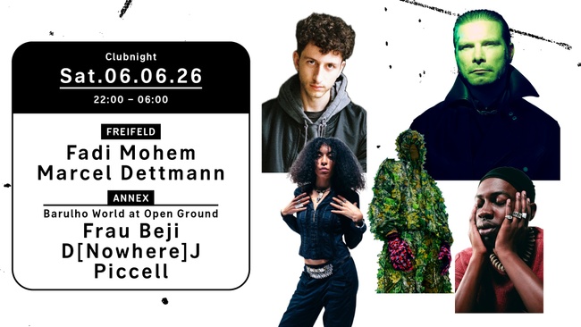 Clubnight - Fadi Mohem, Marcel Dettmann, Barulho World
