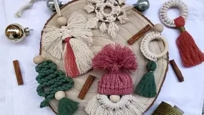 Makramee Weihnachts- und Winterworkshop