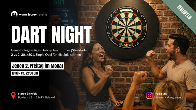 Dart Night (2 vs 2) in Bielefeld