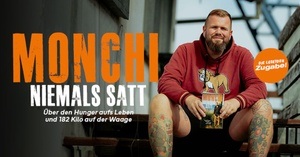 MONCHI - Lesung "Niemals satt"