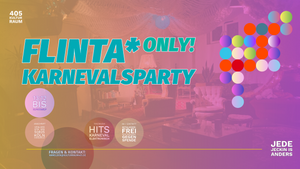 FLINTA* (only!) Karnevals Party