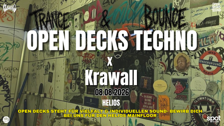 OPEN DECKS TECHNO - Trance & Bounce