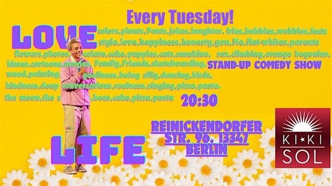 Love life English stand up