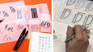 Mein Monogramm - selbst erstellt.