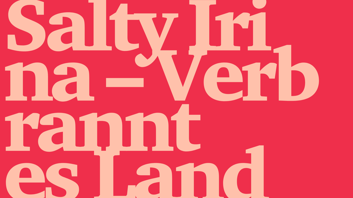 Titelbild der Veranstaltung Salty Irina – Verbranntes Land