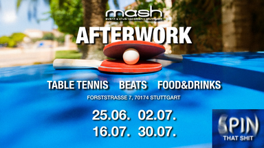 SPIN THAT SHIT – Tischtennis, Beats & Drinks 🏓