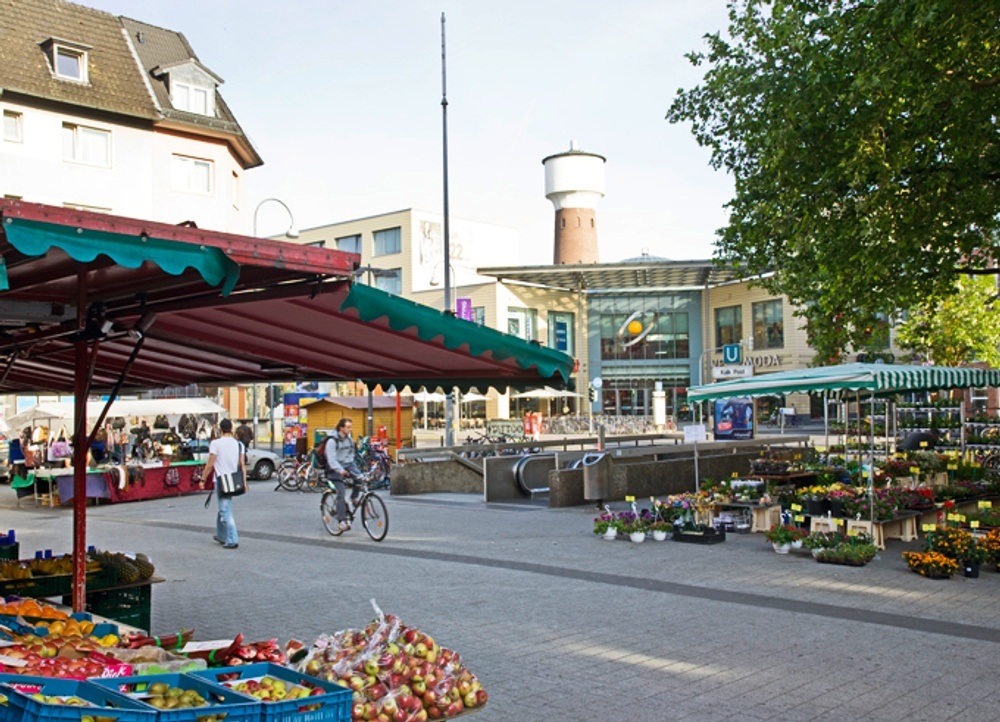 Wochenmarkt Kalk an der Post