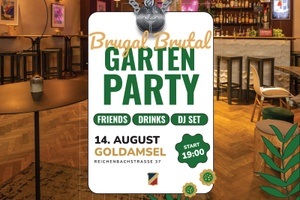 BRUGAL BRUTAL GARTENPARTY