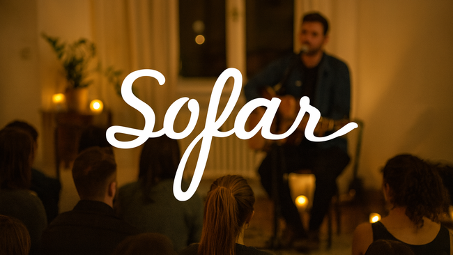 Sofar Sounds - create your own show!