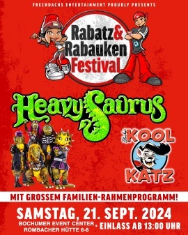 Heavysaurus, Kool Katz - Rabatz & Rabauken Festival