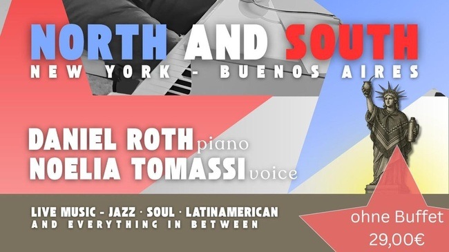 North and South. Live Musik - Jazz - Soul - Latinamerican.