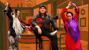 Entre tres Flamencos