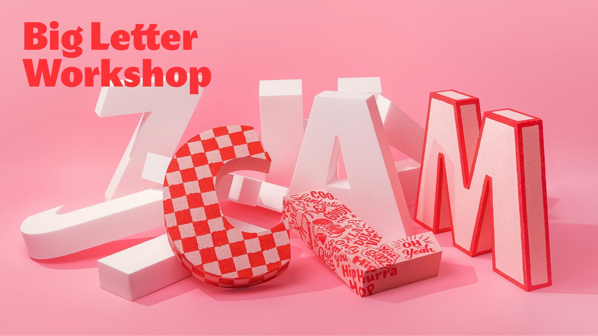 Titelbild der Veranstaltung Big Letter Workshop