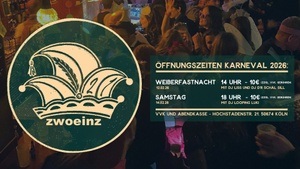 Weiberfastnacht 2026 im ZwoEinz