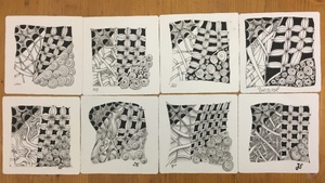 Zentangle-Workshop - entspanntes Malen + optional Yoga