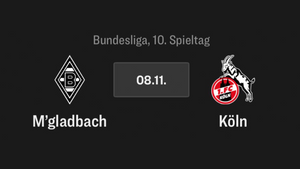 DERBY // M'gladbach - 1. FC Köln, 1. Bundesliga, 10. Spieltag
