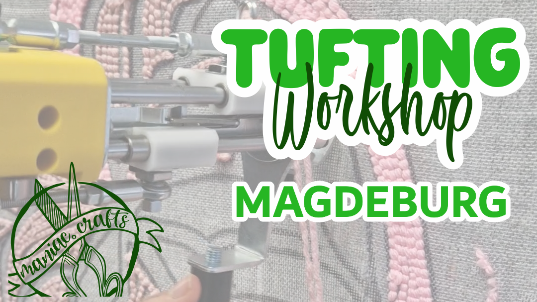 Tufting Workshop Magdeburg - mach dir deinen eigenen flauschigen Teppich!