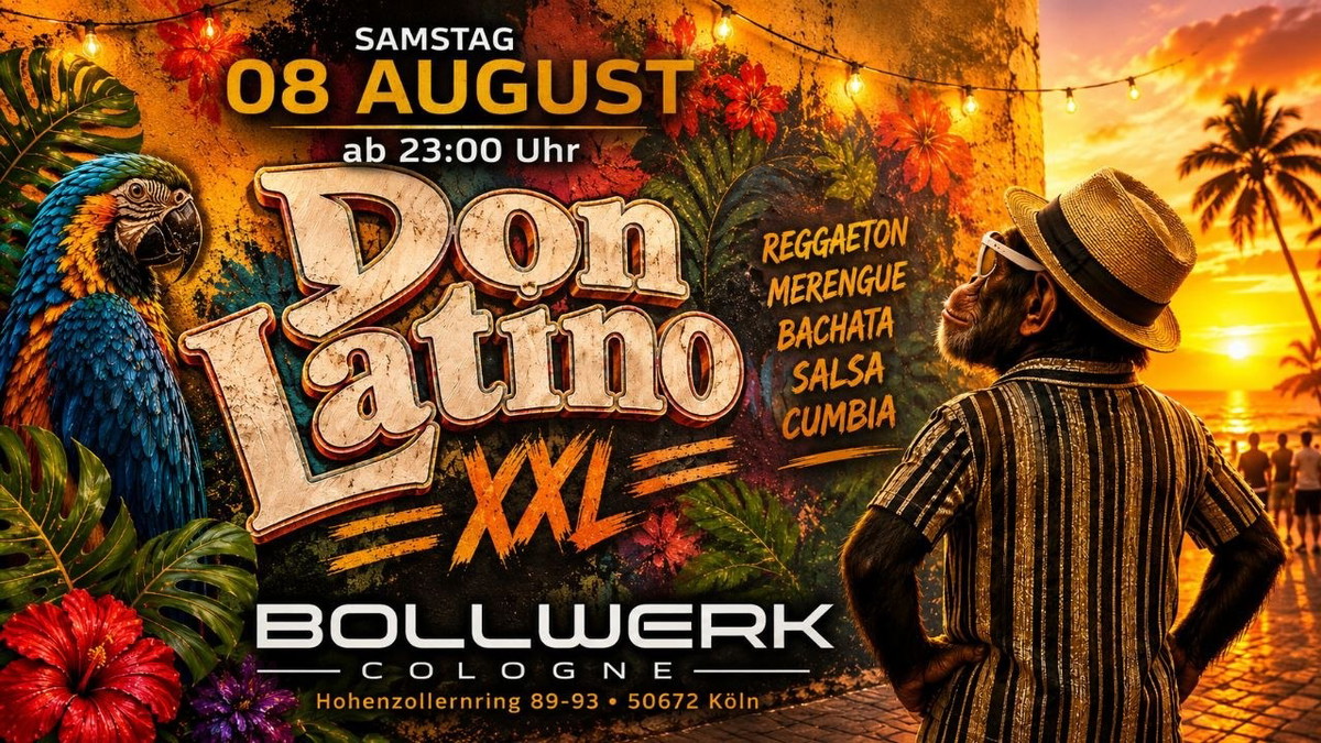 Titelbild der Veranstaltung Don Latino XXL