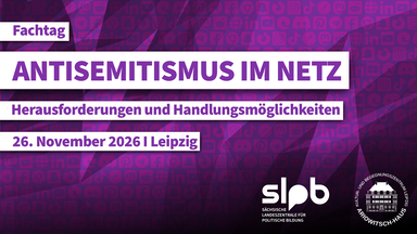 Fachtag: Antisemitismus im Netz – Herausforderungen und Handlungsmöglichkeiten