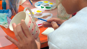 🩷🖌️Tipsy Hands - Valentins-Edition (Porzellanmalerei)