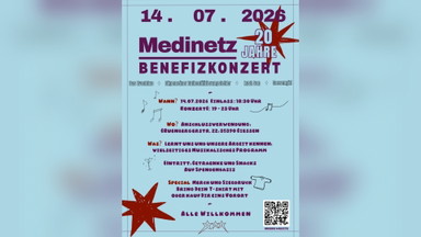 Benefizkonzert - 20 Jahre Medinetz